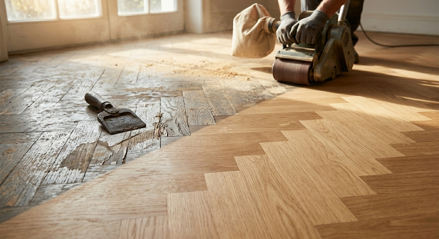 Rénovation parquet