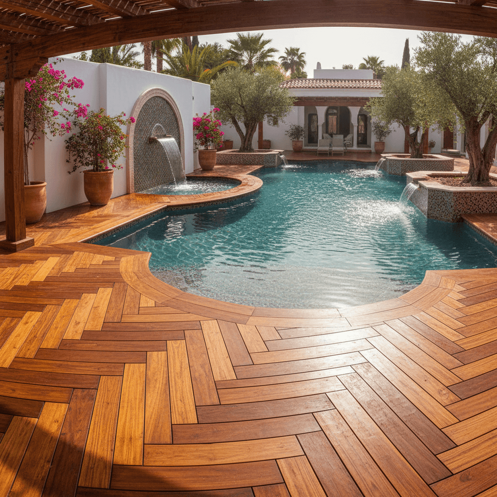 Terrasses extérieures bois